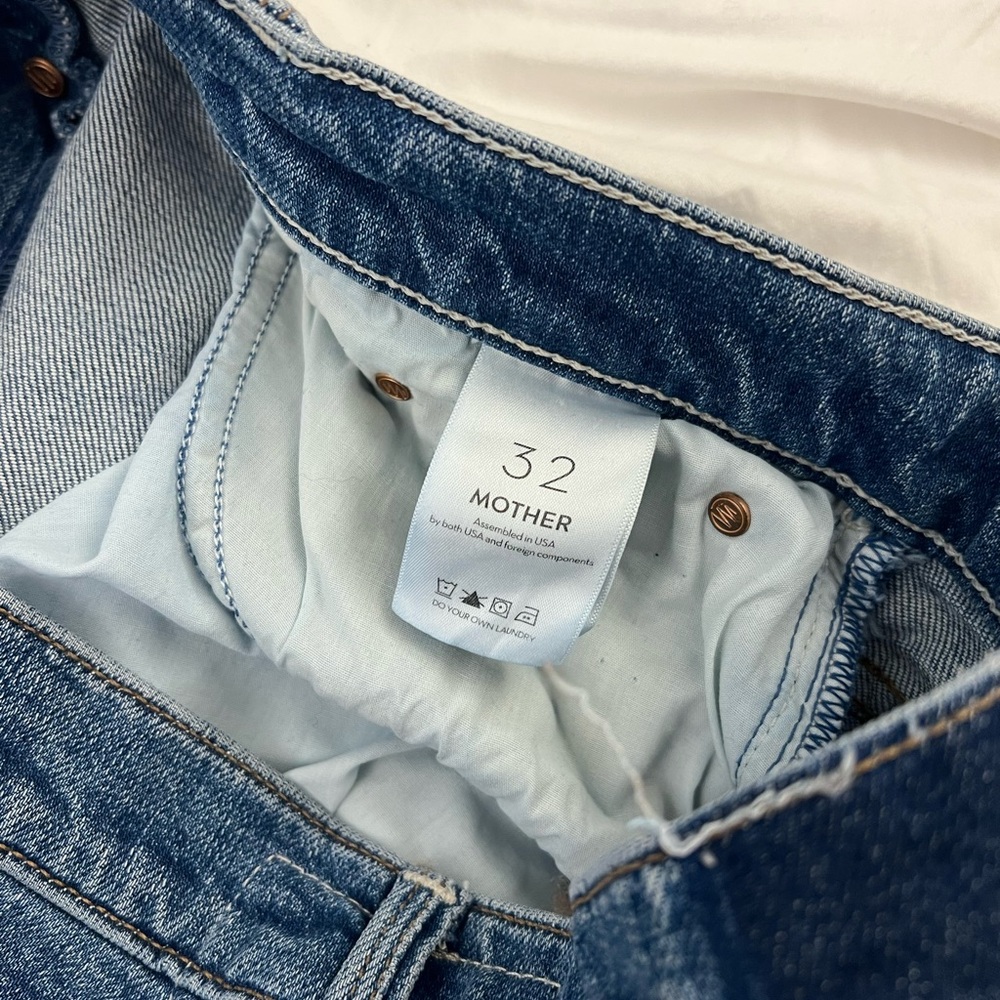 Mother the curbside ankle Blue Denim Jeans - Picture 4 of 8